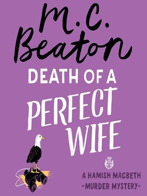 cover image of Death of a Perfect Wife